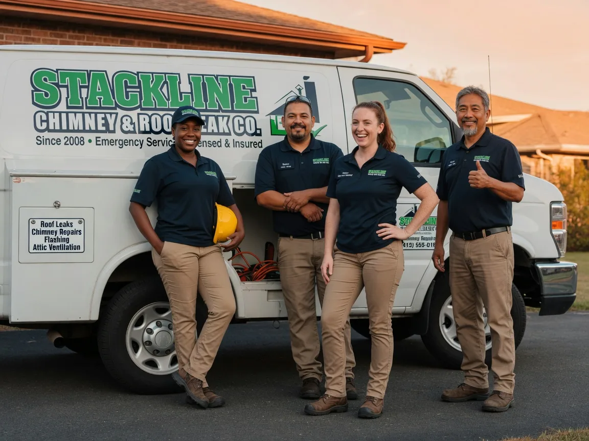 Chimney flashing repair company in Flowood, MS